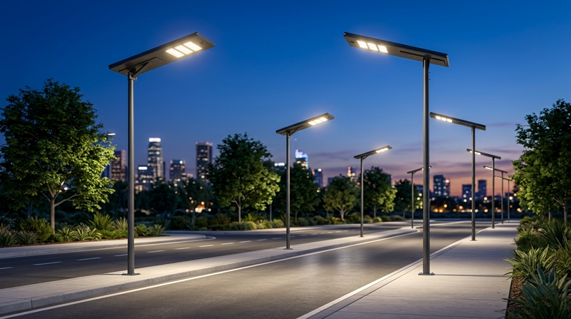 all-in-one LED solar street light