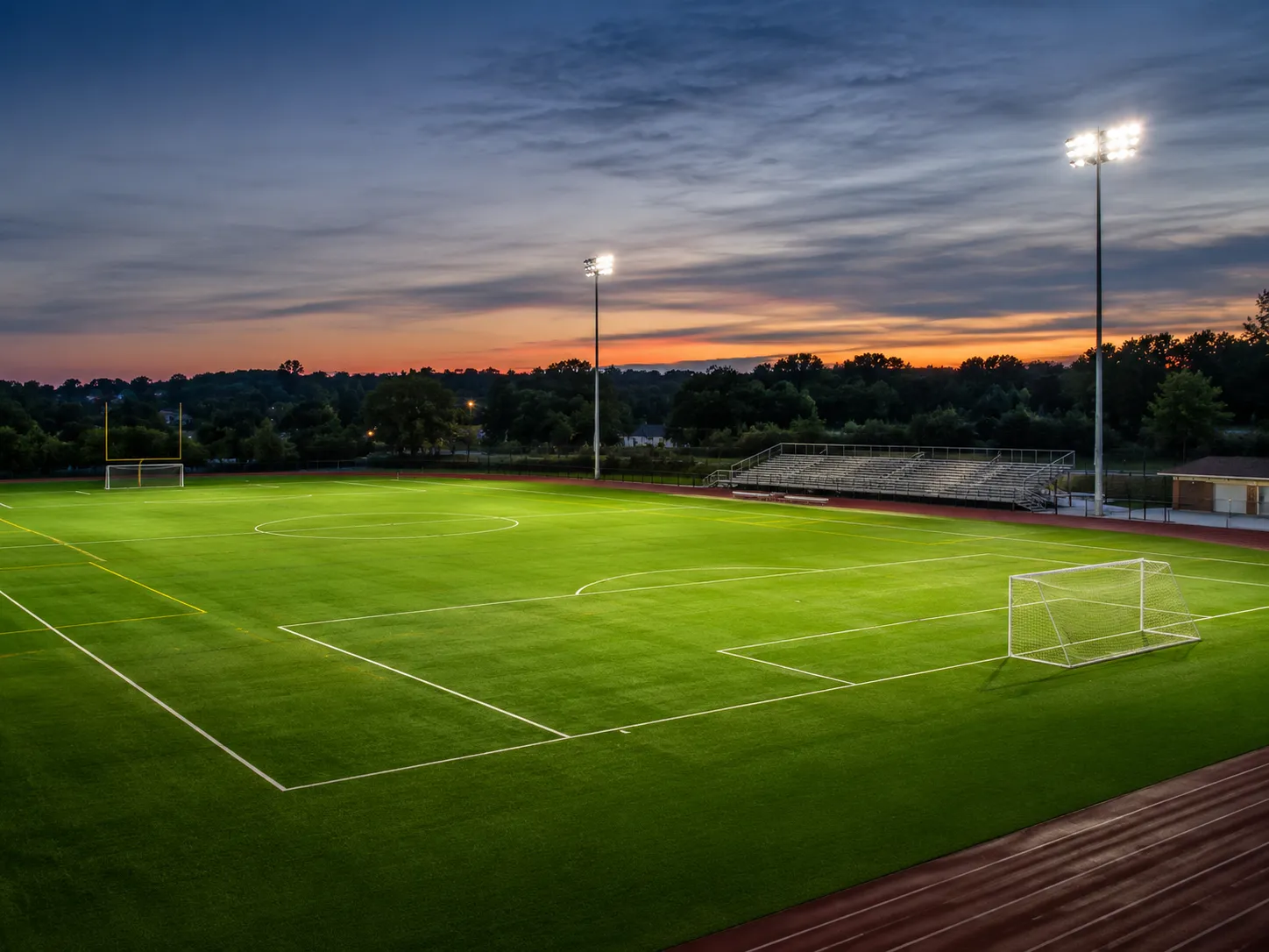 Football and Soccer Fields
