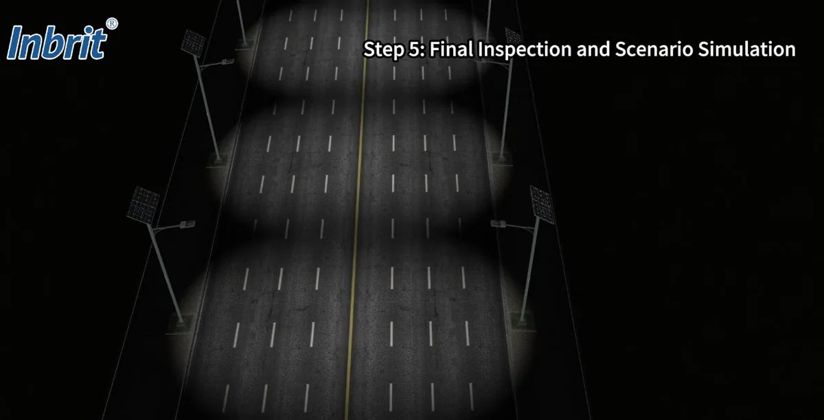 all-in-two solar street light road lighting layout simulation all-in-two solar street light road lighting layout simulation