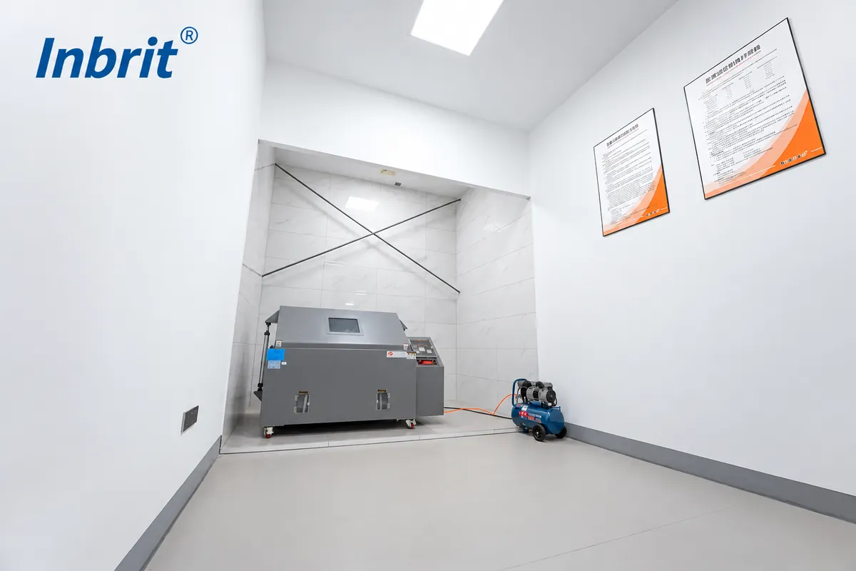 Inbrit salt spray corrosion testing lab for outdoor lighting components Inbrit salt spray corrosion testing lab for outdoor lighting components