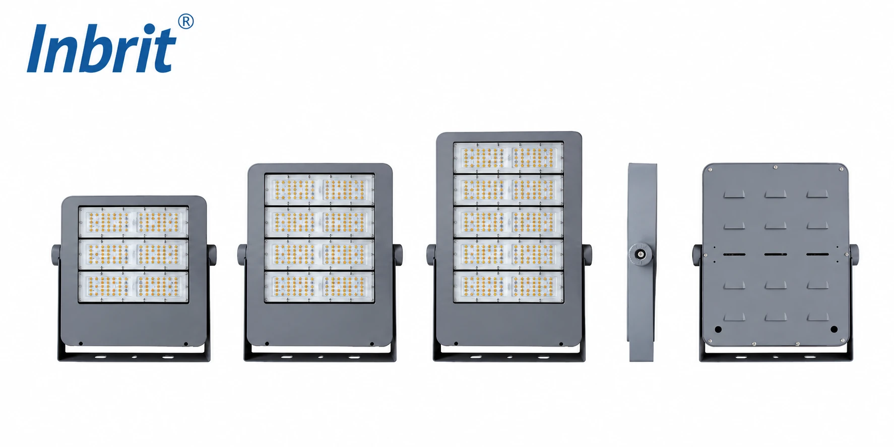 Inbrit SHADOW modular high mast LED light 120W 180W 240W and 300W product views
