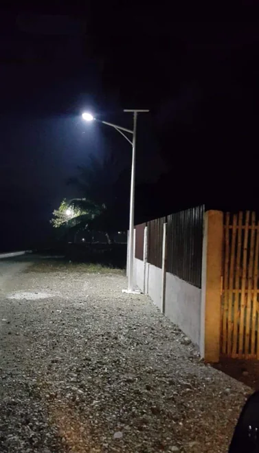 20W solar street light nighttime road lighting effect in the Philippines 20W solar street light nighttime road lighting effect in the Philippines