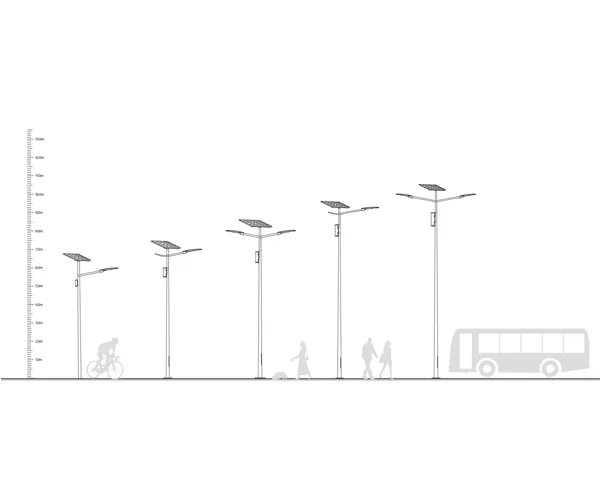 TRANSFO Split Solar Street Light