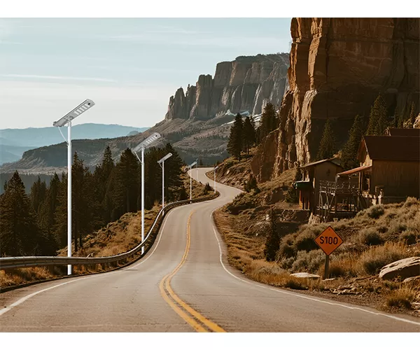 lyra all in one solar street light