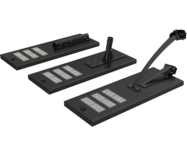 plate all in one solar street light