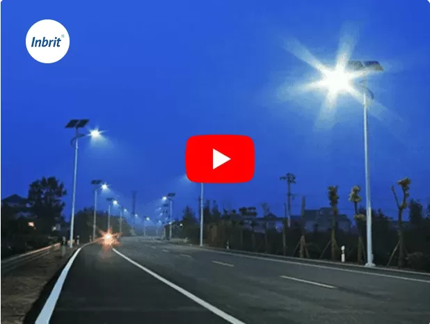 Outdoor solar street lights, light the green future